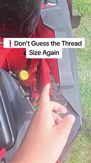 Stop guessing thread sizes and get the right bolt or nut the first time. This thread checker saves time, cuts down frustration, and belongs in every toolbox. #threadchecker #garagetools #mechaniclife #DIYGarage #tooltok