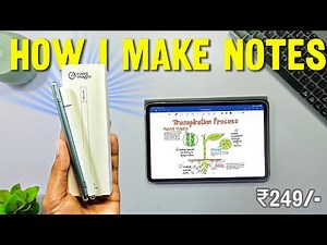 How I Make Notes Using Capacitive Stylus | Full Review & Real Writing Demo #styluspen