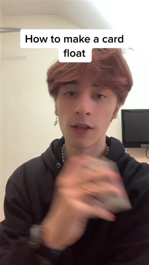 Tutorial for how i make cards seem to float! The move is called angel #cardistry #cardistrytutorial