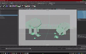 Maya Arnold Redshift 灯光渲染视频教程 第三集 卡通场景灯光渲染教程