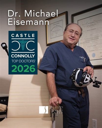We are excited to celebrate Dr. Michael Eisemann for being named a Castle Connolly Top Doctor for 2026. 🎉 This respected honor recognizes physicians who are peer-nominated and rigorously evaluated for excellence in patient care, clinical expertise, and professional integrity. Being selected as a Castle Connolly Top Doctor places Dr. Eisemann among an elite group of physicians nationwide and reflects his ongoing commitment to providing exceptional care. Congratulations, Dr. Eisemann, on this wel