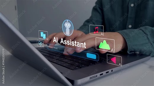 AI assistant chat interface.Interaction with the Ai assistant to solve some tasks more easily. Image generator, documents, marketing and advertising, bot writing and coding.