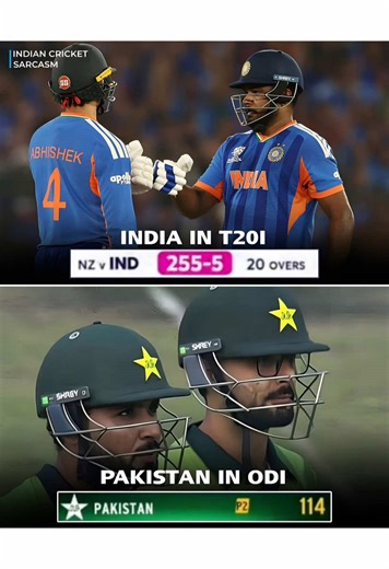 ‏Difference between India Team Vs Pak Team 🤯 #india #PAKvsBAN #cricket