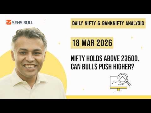 NIFTY & BANK NIFTY Analysis for Tomorrow | Stock Market Outlook | 18 March 2026, Wednesday