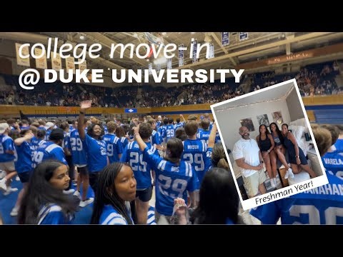 College Move-in @ Duke University | Freshman Year!