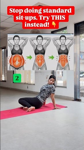 4 Easy Belly Fat Burning Exercises for 40 plus age women #womenlifestyle #explore #fit #CoreWorkout