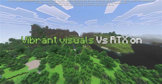 Vibrant Visuals in Minecraft: RTX Preview