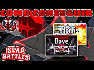 How to Get the Dave and Mortis Gloves (Showcase + Full Tour) | Slap Battles | Roblox