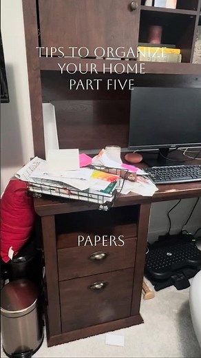 Paper Clutter? Do This Once a Week (Simple System) | Part 5