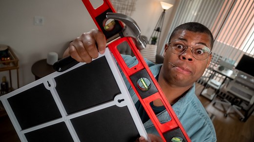 How to easily hang and level your picture frames