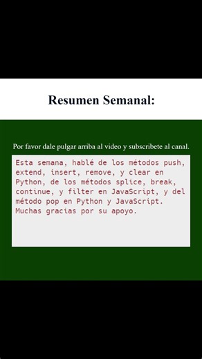 Resumen Semanal (20260622 - 20260628)