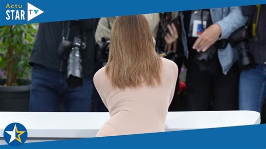 Cannes 2023 : Une réalisatrice en vogue et en robe transparente dévoile tout de son body string