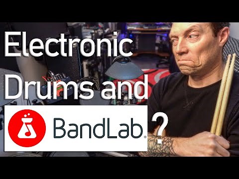 Electronic Drums in BandLab Android and iOS | Test Demo