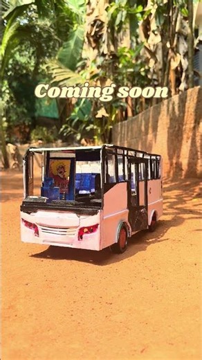 Miniature bus made #automobile