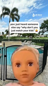 Supervision is essential but it’s not enough on its own. 🛟 69% of childhood drownings happen while one or both parents are supervising. That’s why layers of protection such as mesh pool fences, pool and door alarms, and swim lessons are so important. Because watching your child is critical, but it shouldn't be your only line of defense. 💙 | Life Saver Pool Fence Systems