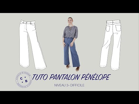 Penelope, the video tutorial of the sewing pattern Penelope.