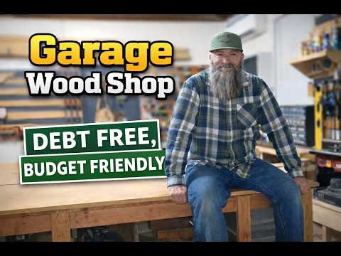 Garage Wood Shop Tour | Side Hustle to Full-Time On A Debt Free Budget