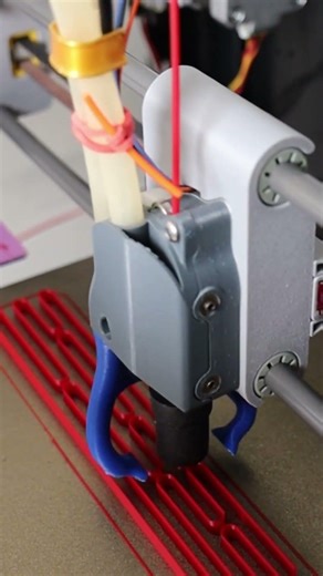 Zero Gravity Coupling + Picolino at 200mm/s Flow Test ▶️ #3dprinting #reprap #opensource