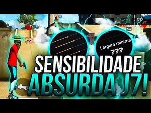 MELHOR CONFIGURAÇÃO E DPI PARA O GALAXY J7 - FREE FIRE