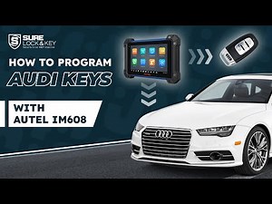 How to Program Audi Keys with Autel IM608