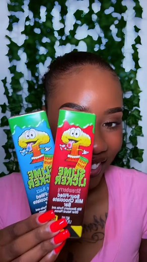 1.1K views | -ASMR- Slime Licker Sour Filled Chocolate Bar ♥️- #asmr #asmreating #review #slimelicker #sour #asmrvideo #sayisfying | Kimberly Garland | Facebook