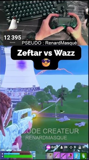 Zetfar vs Wazz😎❤️#funny #fortnite #gaming #drole #abonnetoi #like #viral #viralvideo