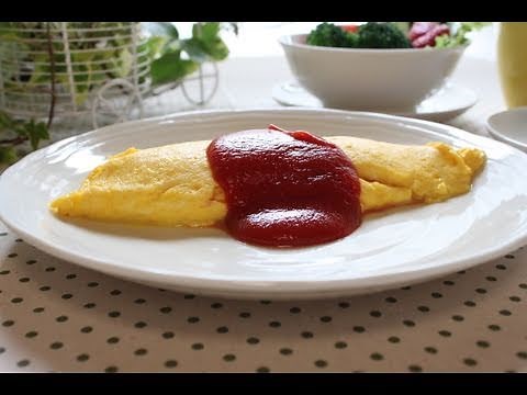 ふわふわオムレツの作り方（レシピ） - How to make fluffy omelet.