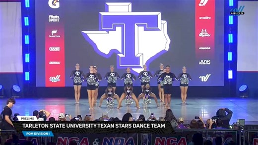 Tarleton State University Texan Stars Dance Team [2025 Pom Division I Prelims] 2025 NCA & NDA College Nationals
