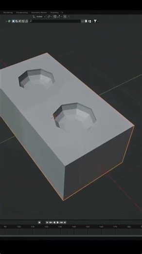 Blender Physics Simulation Magic ✨ #3danimation #blender #blender3d #shorts