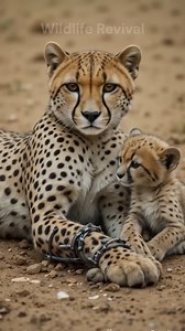 63K views · 1.8K reactions | Brave Cheetah Cub Seeks Help to Save His Trapped Mother | Blue X Studio Imaginary Animals | Facebook