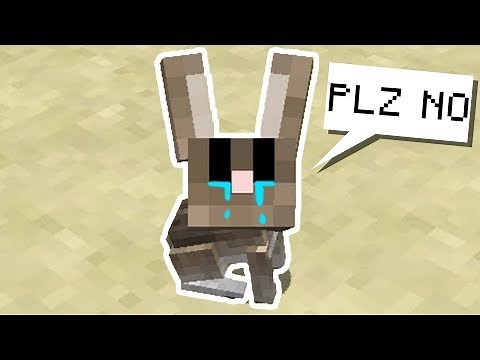 I KILLED A BUNNY 🐇😢 | Minecraft Hardcore