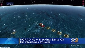 NORAD tracking Santa as he delivers presents