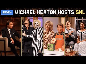 Michael Keaton / Billie Eilish SNL Roundtable - S50 E4