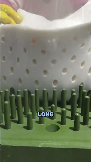 Inside a Latex Mattress Factory | Satisfying Process