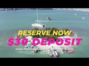 The Miami Experience Boat Party - Miami Booze Cruise - Miami Boat Party