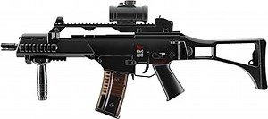 Heckler & Koch Softairgewehr Elektrisch AEG 6 mm Airsoft Gewehr, Schwarz