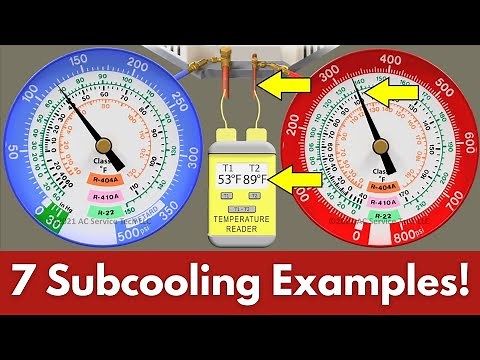 7 More R-410A Subcooling Scenarios to Practice Checking The Charge!