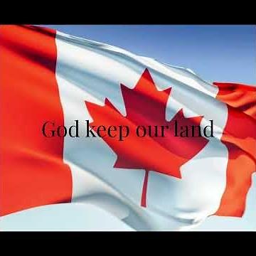 Canada National Anthem - O Canada (Bilingual; post 2018 lyrics) 🇨🇦