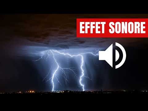 Sons de pluie et d'orage - Bruitage gratuit et libre - Effects sonores