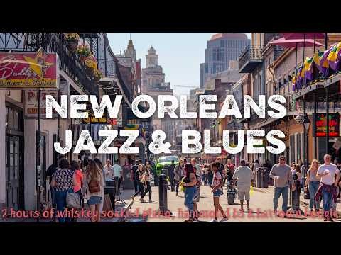 new orleans blues | 2 hours of whiskey soaked piano, hammond b3 & barroom boogie