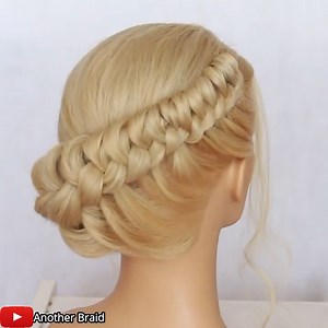 1.9M views · 30K reactions | Easy Half-Crown Braid! | Another Day Another Braid | Facebook
