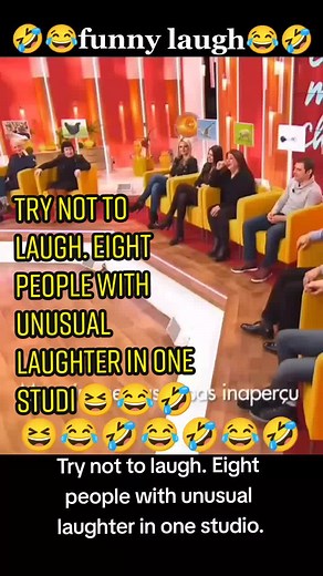 Try not to laugh. Eight people with unusual laughter in one studio. #funnylaugh #laugh #funny #funnyvideos #funnyvideo #show #pranksvideos #videoprank #videopranks #funnyvideopranks #laugh #videofun #fypシ #prankfunny #prankfunnyvideo #videofunny😂😂