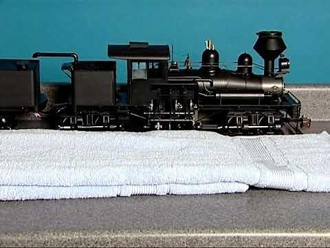 Bachmann G scale 55 Ton 3 Truck Shay - Original History, Maintenance & Lubrication DVD