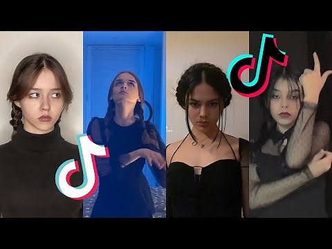 Wednesday Addams Dance #2 | i'll dance dance dance with my hands hands hands || New Dance Challenge