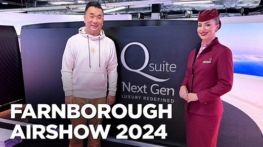 Qatar Airways Next Gen QSuite - Best of Farnborough Airshow 2024