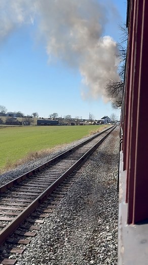 Train ride #STEAM #train #trainlover #trainride #trains #railway #railroad #travel #reelsinstagram #reels #reel #trainlovers | Train Lovers