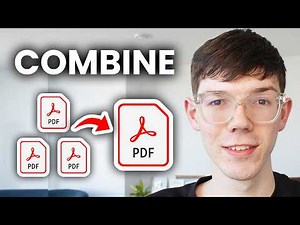 How To Combine PDFs Into One In Adobe Acrobat - Tutorial