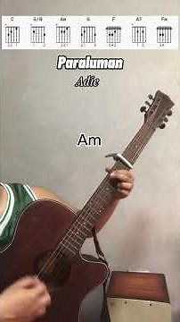 Paraluman by Adie Guitar Tutorial! #guitarchords #guitarist #guitartutorial #guitar #opm