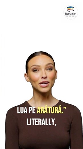 This Romanian expression comes straight from farm life 🇷🇴