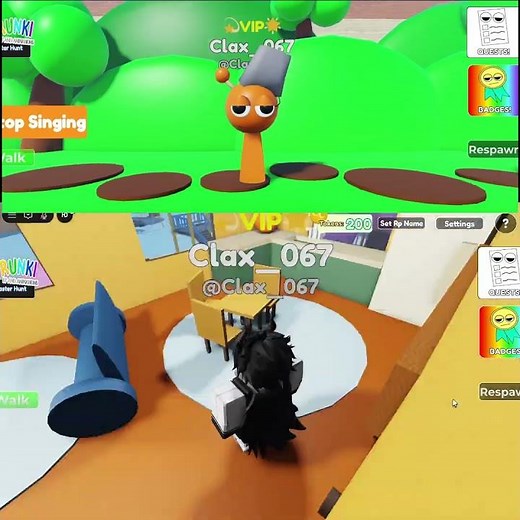 Collect 19 Eggs And Get Easter Hunt Badges Morphs In 3D Sprunki RP And Animations [🥚EASTER🐣]